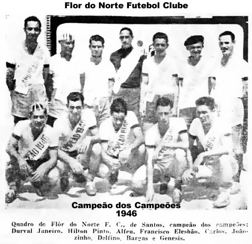 Time de futebol do Flor do Norte F.C - 1946